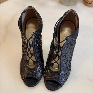 Jimmy Choo Tactic Laser Cut Heels